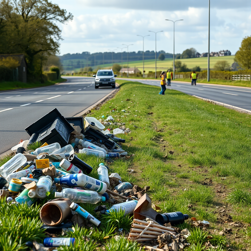 Push to change who is responsible for clearing A34 roadside litter